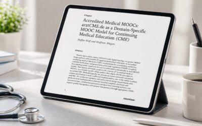 arztCME in Buchprojekt zu MOOCs in der medizinischen Fortbildung